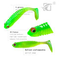 eightxi lure soft bait 0.035oz/1.57in plastic bait high-end lures fishing nff bait soft rubber bait realistic swimming style. 