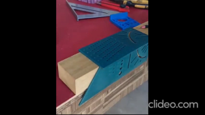 Penggaris Line 3D Measuring Guage T-Type Ruler 90 Degree Sudut Persegi