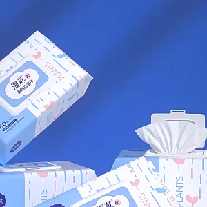 manHUA漫花 Hypoallergenic Baby Wet Wipes Fragrance-Free (1 Pack<80 Sheets>)