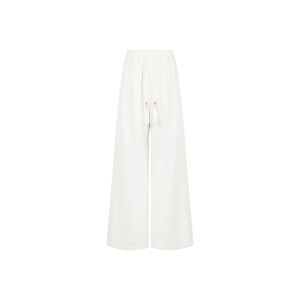 MEIYANG | Elegant Bohemian Lace Wide Leg Leisure Pants  Small 70