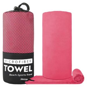 1 Chiếc Khăn Thể Thao Microfiber-Siêu Thấm Hút Nhanh Khô Siêu Mềm Nhẹ Tập Gym Bơi Yoga Đi Biển Cắm Trại Khăn