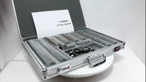 Trial Lens SPH 20 Cyl 6 Set Alat Periksa Mata Optik Trail Lens Aluminium Case High Quality