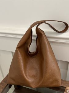 กระเป๋าทรงถุงหิ้วแบบยูนิเซ็กซ์ขนาดใหญ่สำหรับเดินทาง สไตล์ย้อนยุค สไตล์เกาหลี กระเป๋าถือสำหรับใช้ในชีวิตประจำวัน กระเป๋าถือแบบสะพายไหล่ข้างเดียว