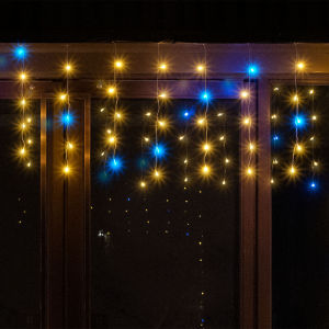 6M/12M LED Icicle String Lights Fairy Lights Garland For Christmas New Year Party Birthday Wedding Garden Patio Decoration Lamps