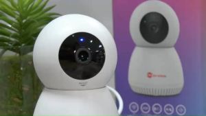 แถมฟรี( Adapter )HW-33ROBOT302W WIFI รองรับ 2.4&5.0GHz กล้องวงจรปิดไร้สาย กล้องโรบอท ROBOT CAMERA คมชัด 3 ล้านพิกเซล ตรวจจับติดตามบุคคล