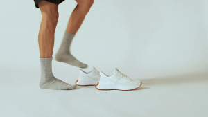 Kizik Monaco White Mens Sneakers