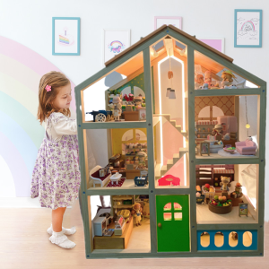 Realistic Wooden Large Luxury Toy House