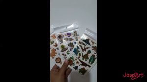 Sticker Tattoo Stiker Tato untuk Anak Anak Tato Anak Motif Dinosaurus Astronot Astronout