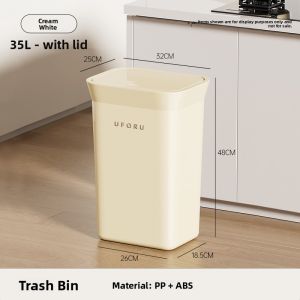 HOUGOUXIANG | Ergonomic Creative Kitchen & Bathroom Trash Can
