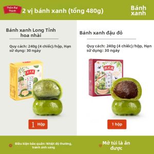 SHENDACHENG | Bánh Nếp Trà Xanh Longjing và Oolong Matcha Hương Nhài