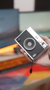 FUJIFILM INSTAX MINI EVO SPECIAL KIT TITANIUM GOLD & DARK SILVER MINI EVO