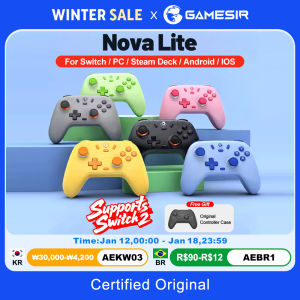 GameSir Nova Lite Gamepads PC Switch 2 Gaming Controller for Nintendo Switch 2 Switch Steam iOS Android Hall Effect Josticks