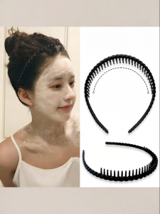 NING ZHOU | Anti-slip High Top Headband with Teeth Hair Hoop
