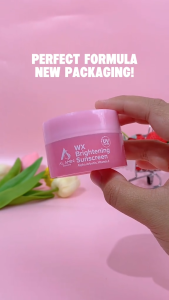 Alamin Skincare WX Brightening Sunscreen Melindungi Paparan Sinar Matahari Untuk Kulit Kusam Flek Ringan Warna Kulit Tidak Merata Bekas Jerawat BPOM