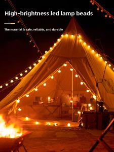 BEAUTY IN THE LIGHT | Outdoor Waterproof Solar Color String Lights