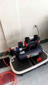 Reaim Kompresor Angin 36L Oilless Listrik 1100W Alat Tekanan Udara Mesin Pompa Angin Ban Mobi Garansi Resmi