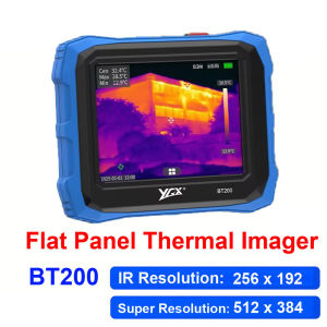 BT200 New Flat Panel Thermal Imager 256x192 IR Resolution -20℃~550℃ 8G Memory 3.5-inch LCD High Low Temp Tracking Thermal Camera