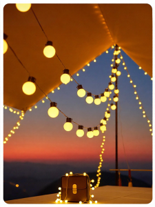 BEAUTY IN THE LIGHT | Colorful LED Outdoor Camping Lights