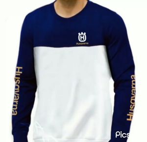 Jaket Sweater Crewneck Husqvarna Big Size 2 Warna - Ready Size S/M/L/XL/XXL/3XL