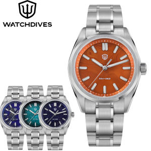 Watchdives WD0003 Original Design Aventurine Dial Men Watch VH31 Sweep Seconds Quartz Movement 36mm Watches Luminous Waterproof