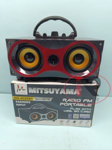 Radio FM Speaker Portable Karaoke Mitsuyama MS 4020 BT Seri 4078