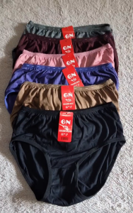 6pcs Celana dalam wanita Golden Nick size M L XL XXL