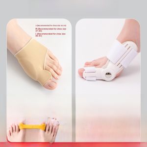Blueprot Toe Corrector Big Toe Orthosis Splitter for Wearing Shoes Correct Bunion Exostosis Anti-Wear Comfortable Medical Device