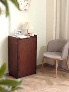 Foldable desk bookcase integrated Table Folding Computer Table Study Tables