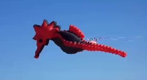 Seahorse Pendant kites for adults kites octopus soft kite parachute infaltable alien kites big wind kite dragon kites parafoil