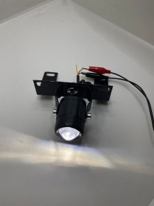 PAKET KLX / CRF Lampu Tembak LED Laser 2 Warna Cahaya Putih Kuning 3 Mode Nyala High Low Flash