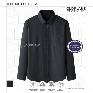 Kemeja Pria Lengan Panjang Cotton Premium Casual