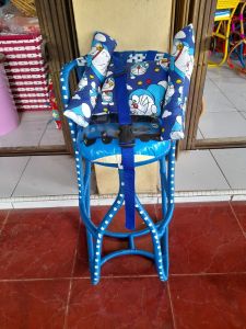 Paket Lengkap Kursi Boncengan Anak Motor Matic Full Lilit Dilengkapi Sabuk Pengaman dan Bantal Stang