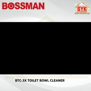 SYK Bossman BTC-3X Toilet Bowl Cleaner Anti Bacterial Stain Remover Cleaner Cuci Mangkuk Tandas Free Gift