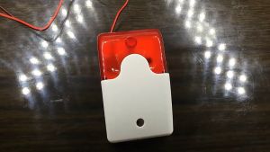Mini Strobe Siren MY-103 - Alarm Anti Maling - Alarm Alat Berat 1 PCS