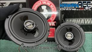 MOHAWK PRO Series 6.5" inch 2Way PRO Coaxial Speaker 100% Original M1-625PRO 160Watts ProtonPeroduaHondaToyotaMyvi