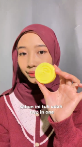 Jiwa Beauty Care Bright & Glow Soap 2in1 Membersihkan Kotoran