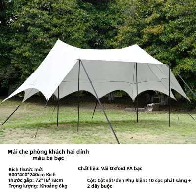 GLAMPING | Lều Chống Nắng Mưa Gió