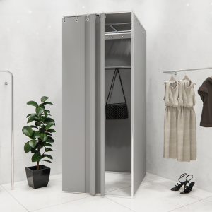 Clothing Store Movable Fitting Room Portable Assembly Detachable Dressing Room Shopping Mall Activity Temporary Dressing Room Curtain