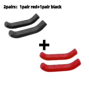 1/2/5pairs Brake Lever Grip Purple Red Blue Silicone Protector For Mtb Bmx Scooter Bike Levers Cover Bicycle Accessories