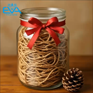 Bó 50 Mét Dây Gai Thủ Công Handmade 3mm Tự Nhiên - Dây Thừng Trang Trí Đồ DIY Buộc Quà