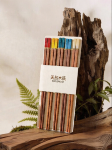 MODERN SWEETHOME | Antimicrobial Anti-mold Personal Wooden Chopsticks