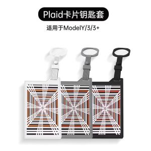 Tesla Model Y/3/YL Silicone Protective Key Cover Revamped Version Card Holder Car Accessory for Driving Personal Use