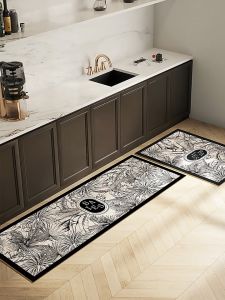 【OPTIMUM】Kitchen Entrance Mat Linen Carpet Anti-Slip Rug Backing Mat
