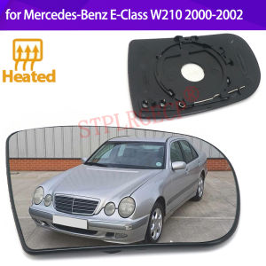 Passenger Side Driver Side Left or Right Door Side Heated Wing Mirror Glass Lens for Mercedes-Benz E-Class W210 2000-2002