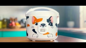 Magic Com Cosmos CRJ 3307 (1.8 L) Anti Lengket Motif Hewan / Rice Cooker Cosmos CRJ3307