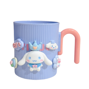 Coolemi Child Wash Cup Cute Household Student Dormitory Tooth Cup Dopamine Couple Cup Gargle Cup
