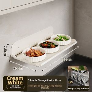 evesigar | Wall Mounted Foldable Multi-functional Storage Rack