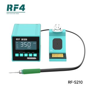 Trạm Hàn Thông Minh RF4 RF-S210 Điều Khiển Thông Minh Để Sửa Chữa Điện Thoại Di Động Máy Tính Bảng Công Cụ Hàn Dây PCB IC Với Khả Năng Làm Nóng Lại Nhanh Và Bộ Nhớ Ba Cấp Độ