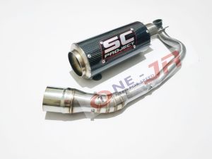 Knalpot Racing SC PROJECT Nmax old new Aerox 155 Lexi mio Xride Fazio Vario 125 150 Beat Genio Scoopy PCX Lokal