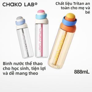 CHAKOLAB | Bình Nước Thể Thao Dung Lượng Lớn Cho Học Sinh
